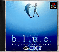B.L.U.E. Legend of Water JP Playstation JP box art